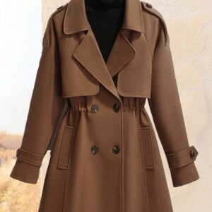 Brown Oversized Coat