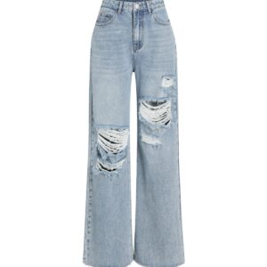 High Waisted Ribbed jeans