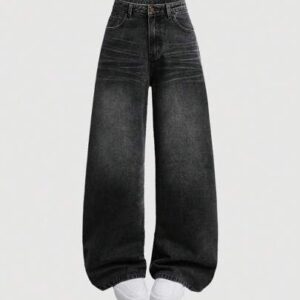 Black Wide Leg Jeans