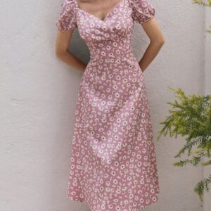 Sweetheart Floral Midi